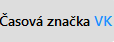 10. Časová značka VK