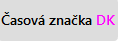 11. Časová značka DK